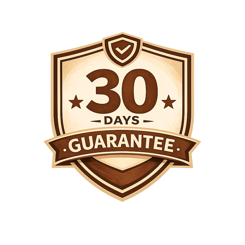 30 Day Warranty
