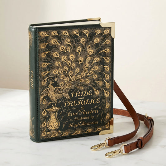 Novelty Book Themed Purse