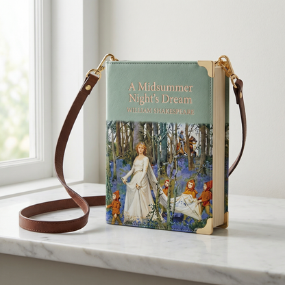 Novelty Book Themed Purse