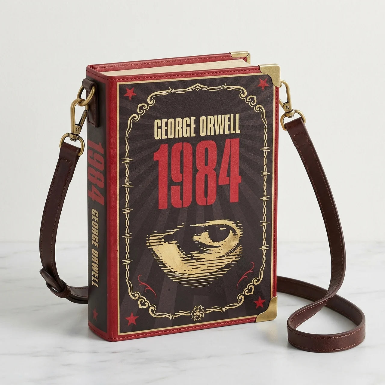 Novelty Book Themed Purse