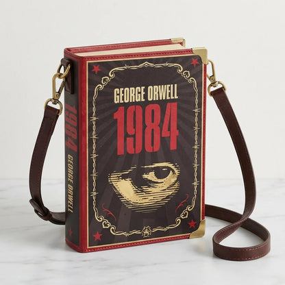 Novelty Book Themed Purse